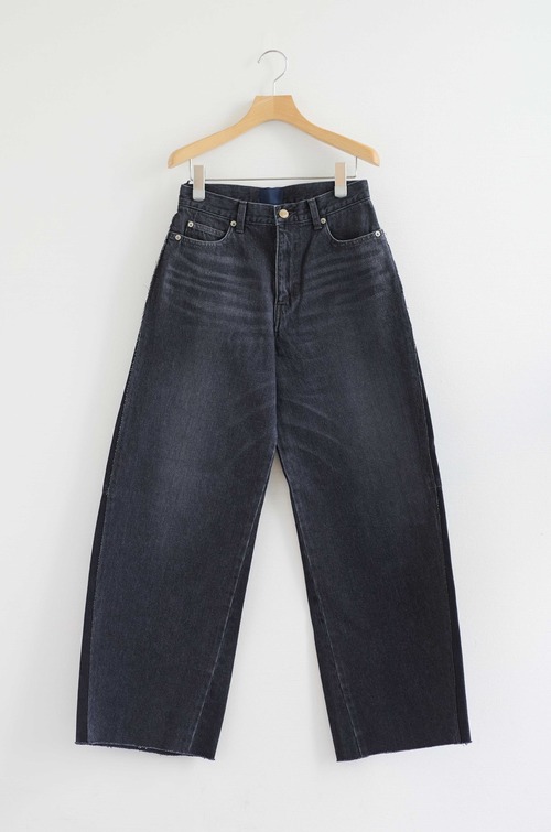 SERGE(サージ) / REMAKE 2 TONE PANTS / REMAKE DENIM BLACK