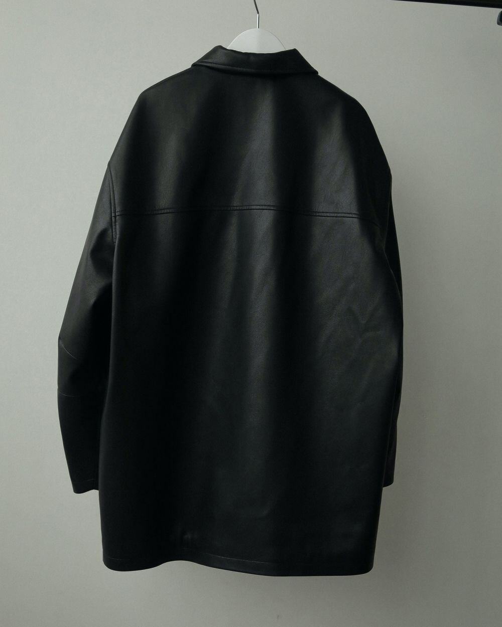anuke(アンヌーク) Ecoleather Over Jacket | サウスオレンジ｜メンズ 