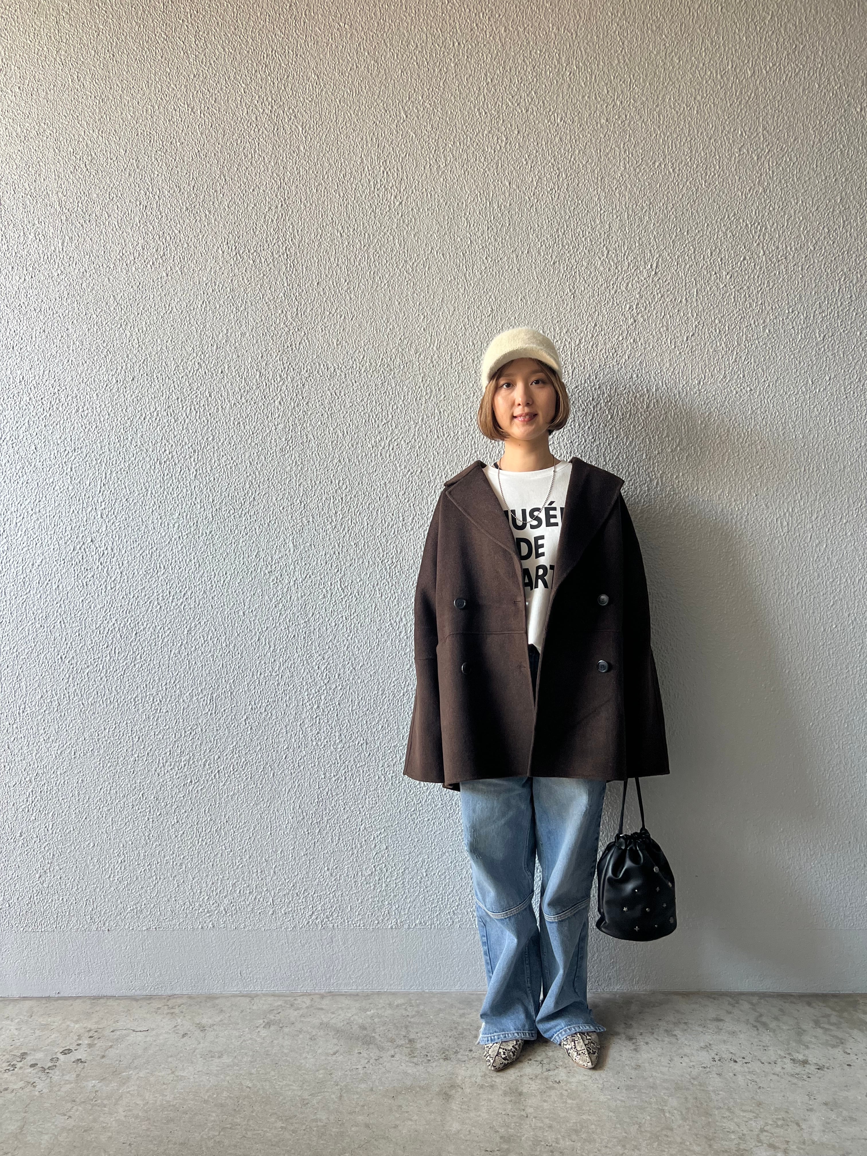 【YENN】DOUBLE FACE PEA COAT /Y253-71090
