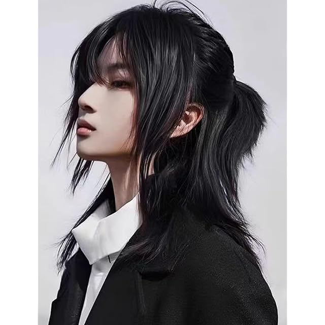 GFun ウィッグ ウルフ レディース メンズ 男装 フルウィッグ ロング
