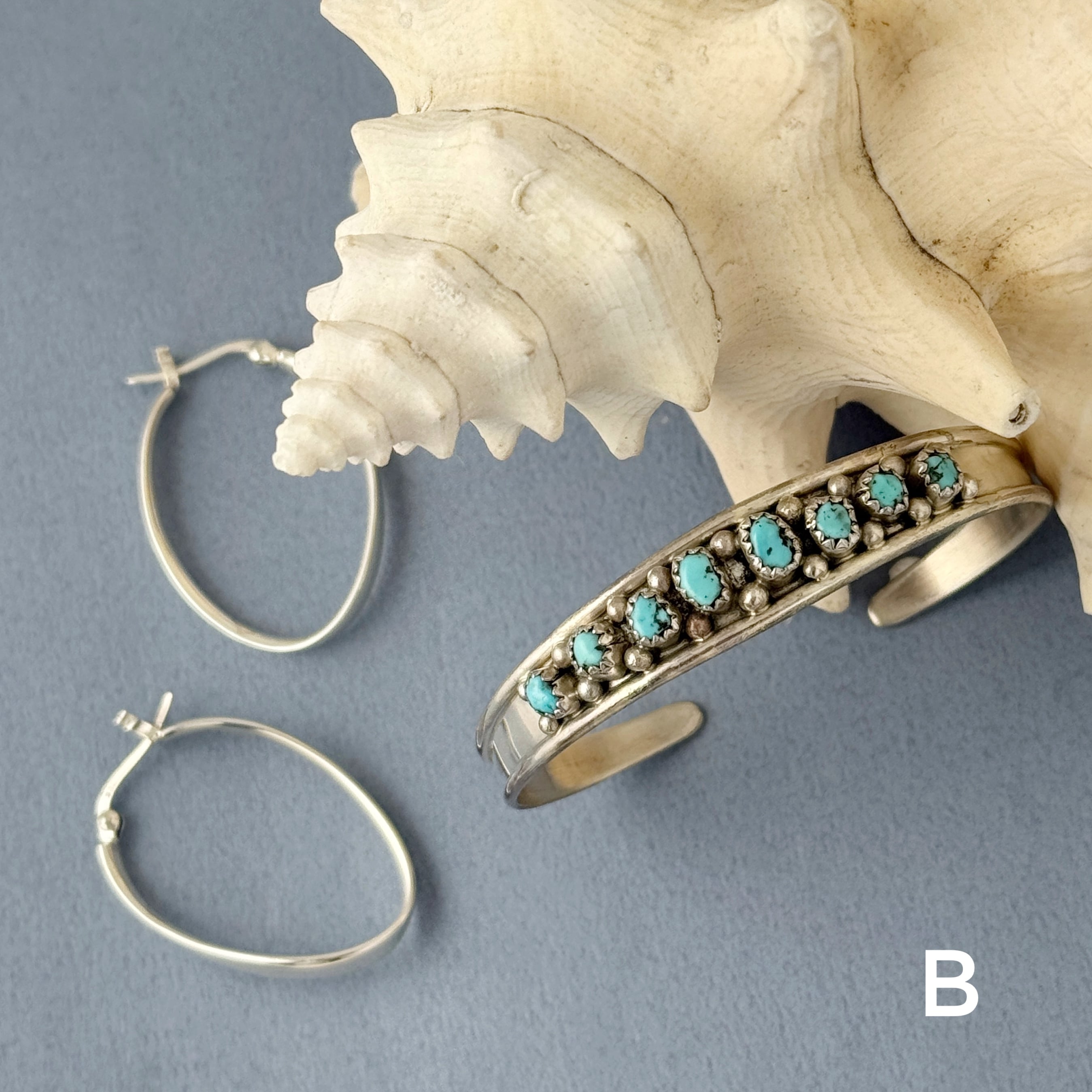 2点限定】《Indian Jewerly》8ストーン ターコイズ バングル | 【公式