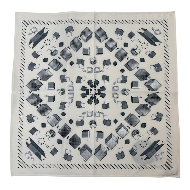 【O-】BANDANA(WHITE)〈国内送料無料〉