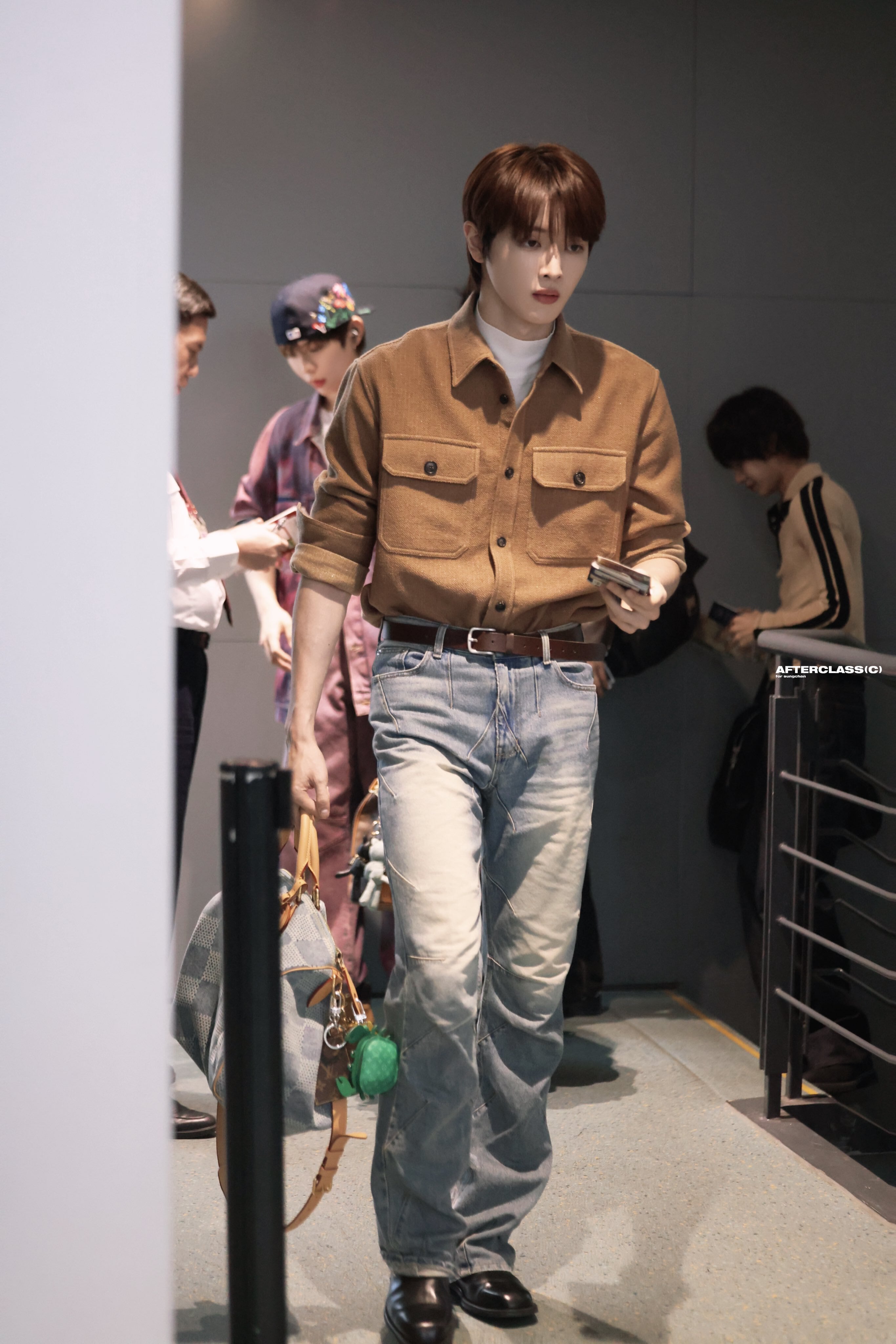 ☆RIIZE ソンチャン 着用！！【NOICE】JAPANESE TWEED WORK SHIRTS