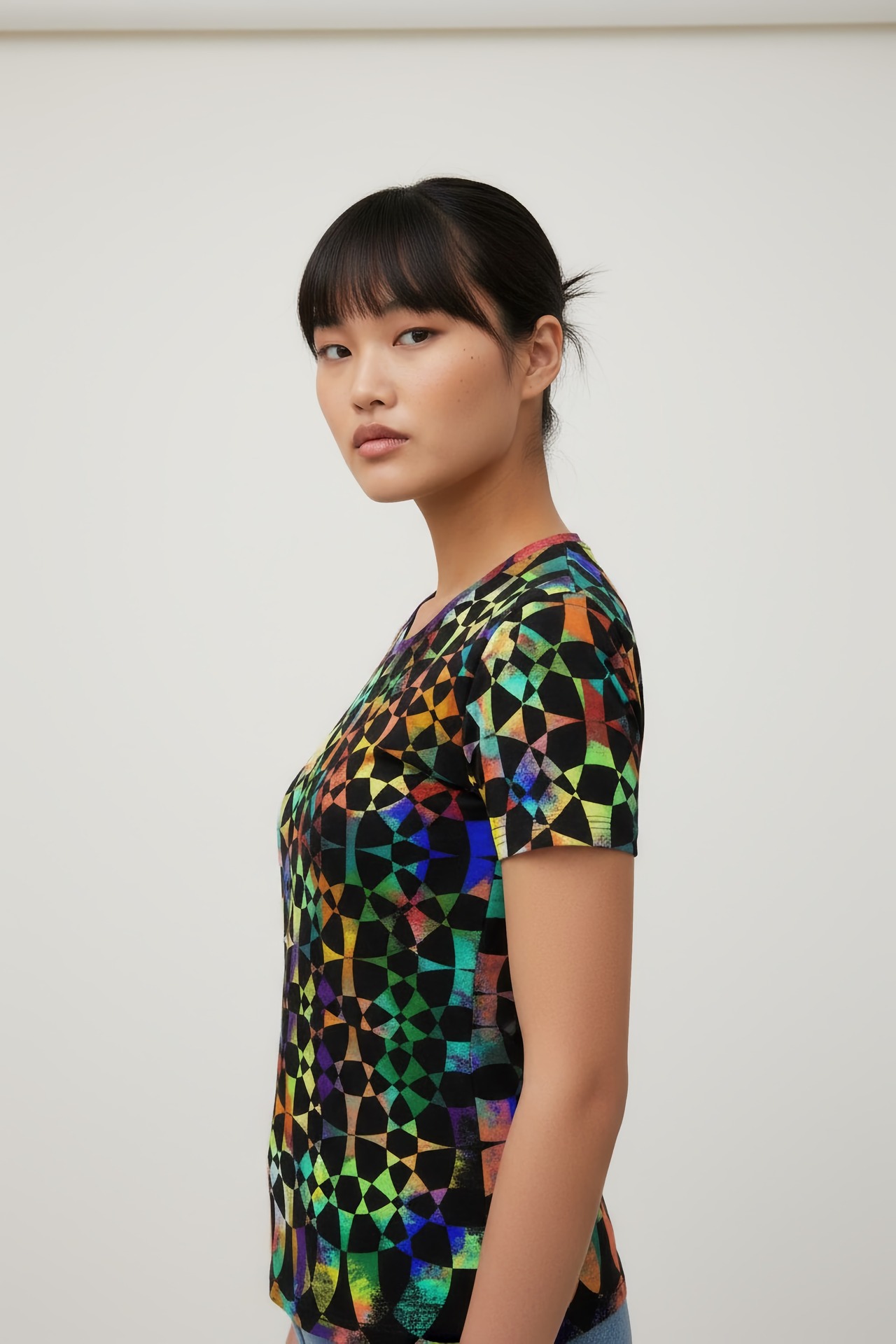 All-Over Print Women's Crew Neck T-Shirt