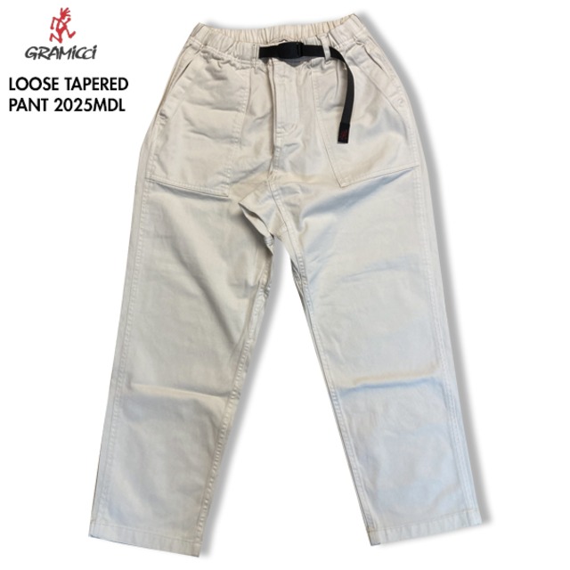 ［2025春のシーズナルカラー］GRAMICCI グラミチ G103-OGT LOOSE TAPERED PANT ルーズテーパードパンツ 2025年モデル