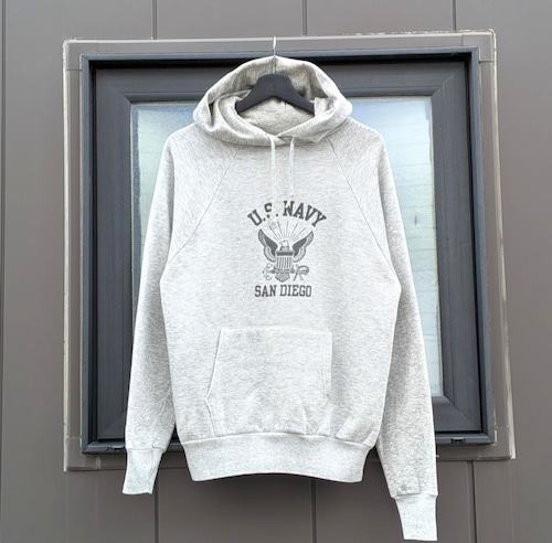 70s〜velva sheen "US ARMY SAN DIEGO" sweat foody 小岩店