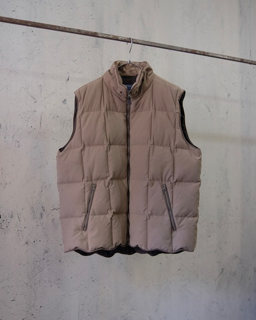 cotton down vest
