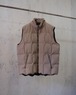 cotton down vest
