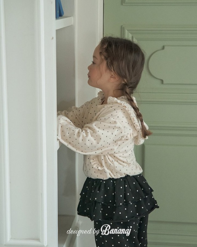 〖 即納 〗2025 秋 BANANAJ バナナジェイ 花びらドットパンツ