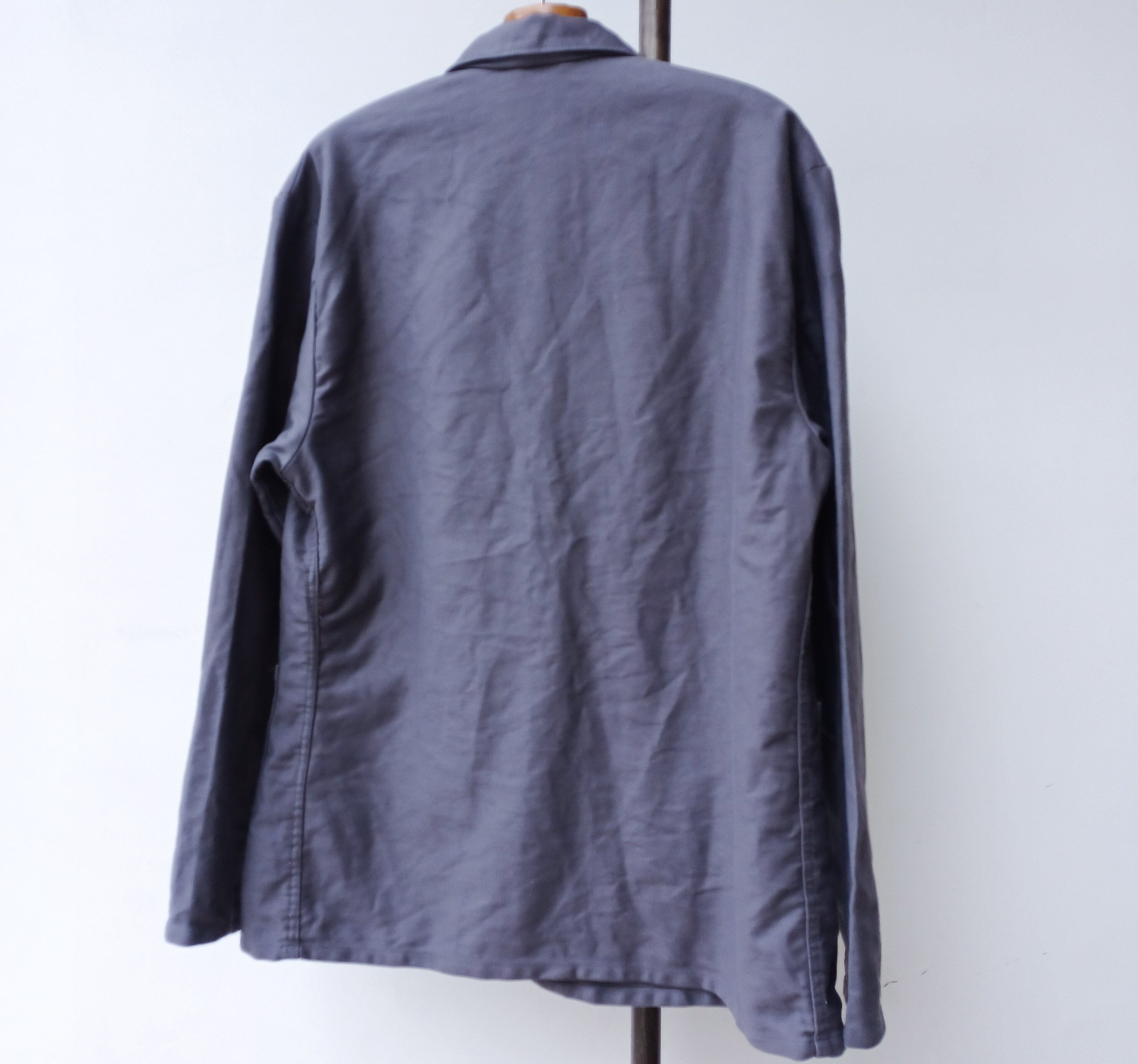 German Gray moleskin work jacket allée