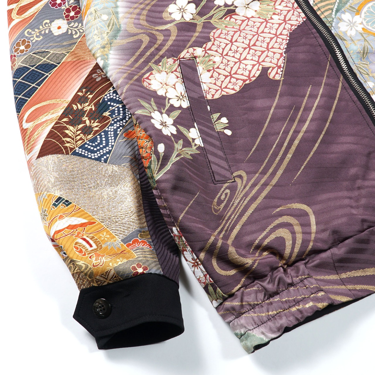 KIMONO REVERSIBLE BOMBER JACKET