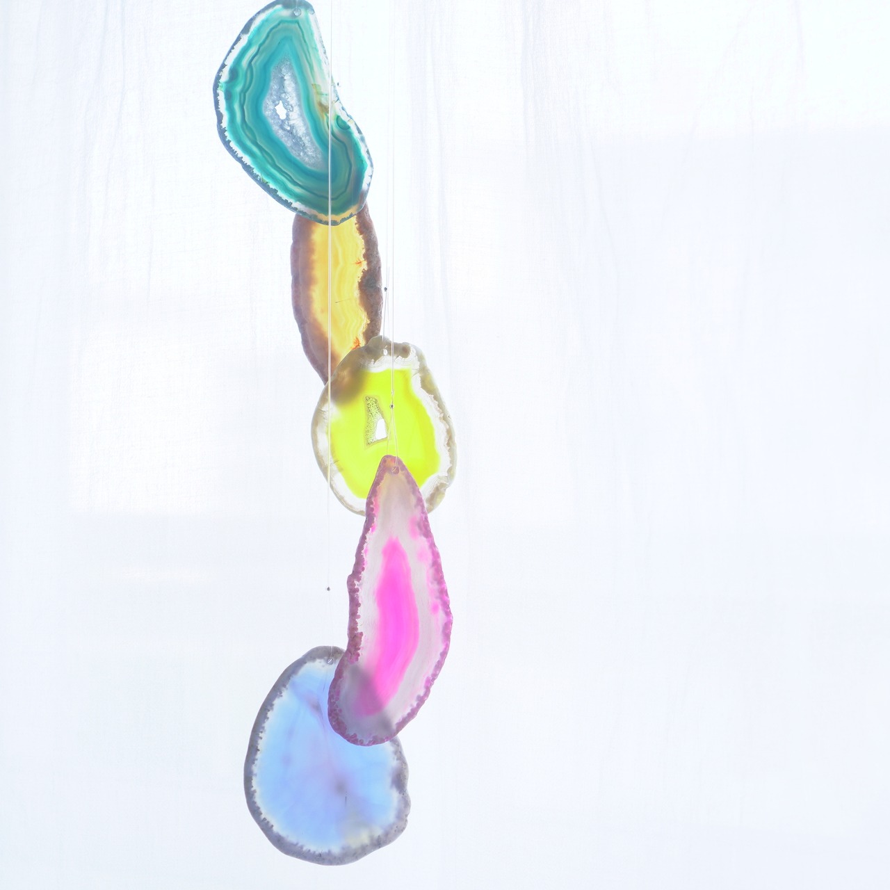 Twinkle Star 02 - アゲートヒーリングチャイム / Agate Sun Catcher Wind Chime 807