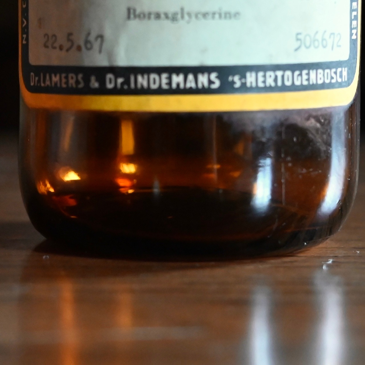 Medicine Bottle / メディシン ボトル【A】〈薬瓶・ボトル・花瓶・ディスプレイ・アンティーク・ヴィンテージ〉114349