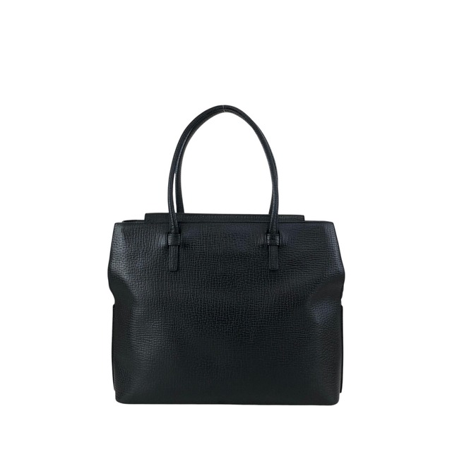 LOEWE ロエベ ハンドバッグ ブラック ロゴ型押し レザー vintage ヴィンテージ オールド xvn4mm