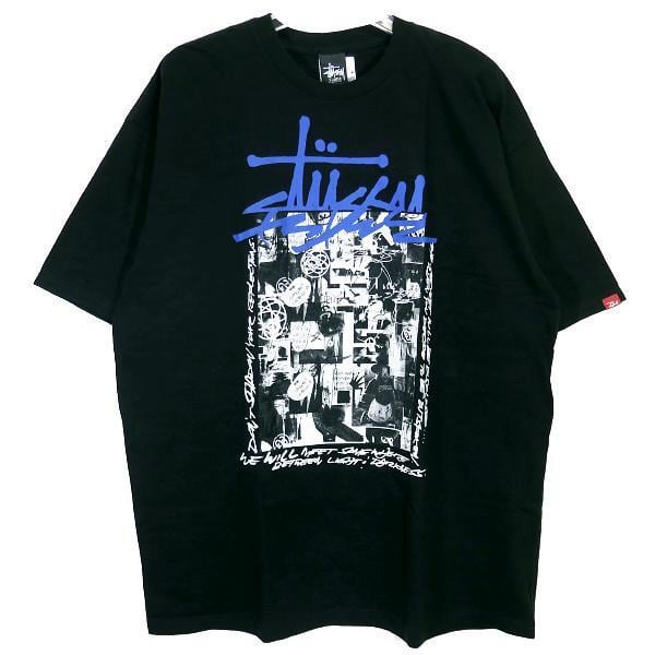 stussy × フューチュラ WネームTシャツ