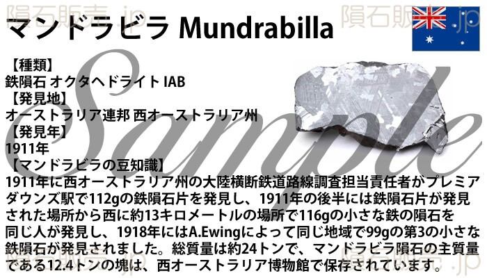 マンドラビラ隕石 22g レグマグリップ 良好な形 No.265 【限定特価