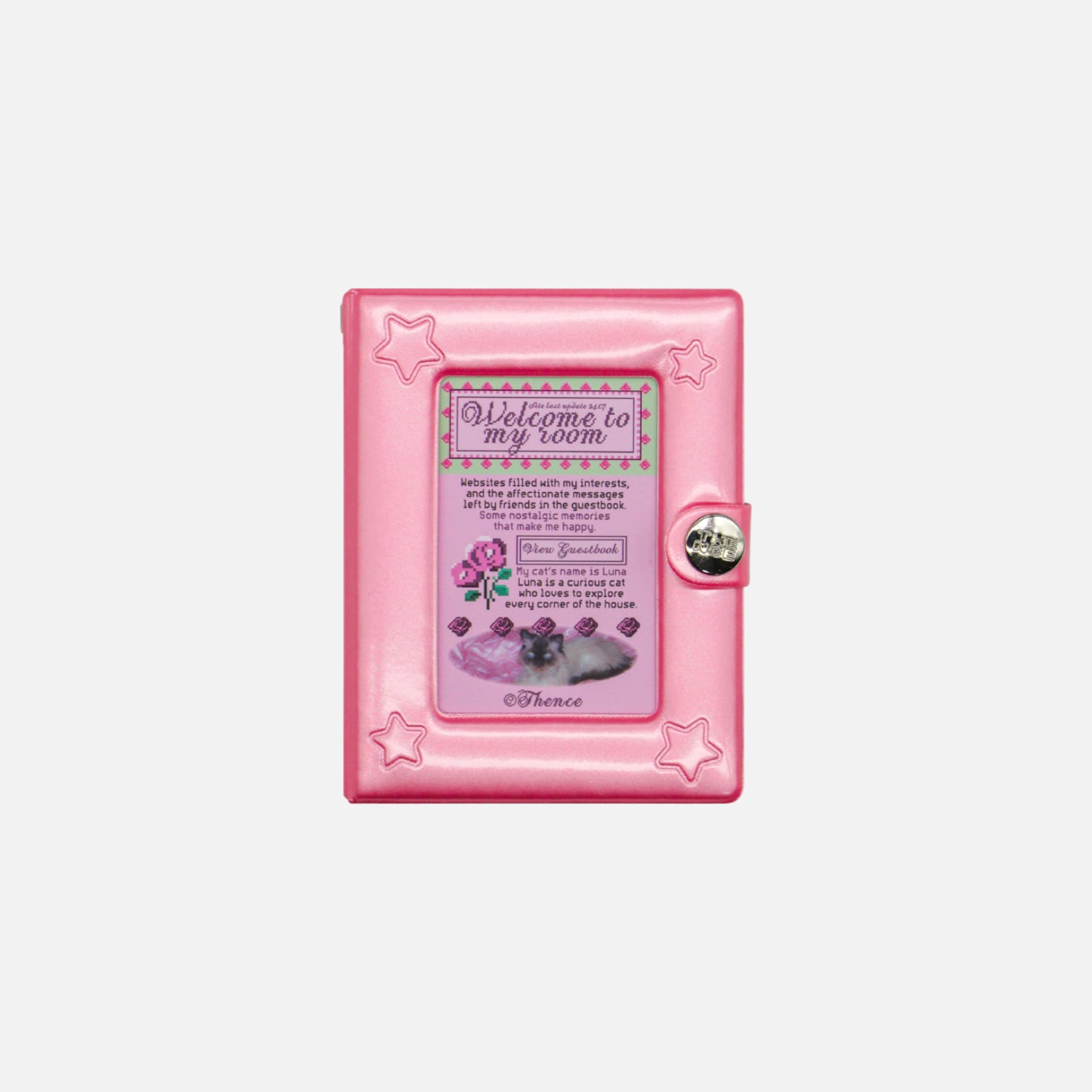 THENCE] Shimmer コレクトブック ミニ (Pink) | moim - 韓国雑貨や小物