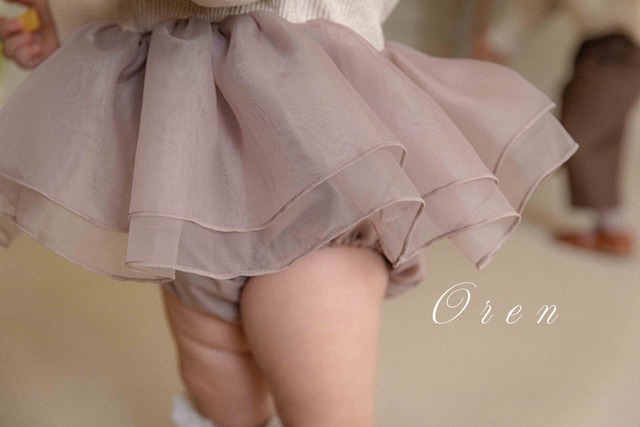 ラスト1 blackS【即納】<OREN>  Marinette organza suit