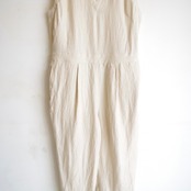 SINME Vネックオールインワン キナリ