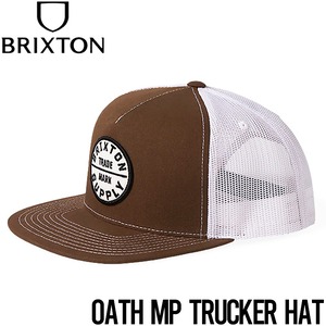 メッシュキャップ 帽子 BRIXTON ブリクストン OATH MP TRUCKER HAT 11627 SEPWT 日本代理店正規品