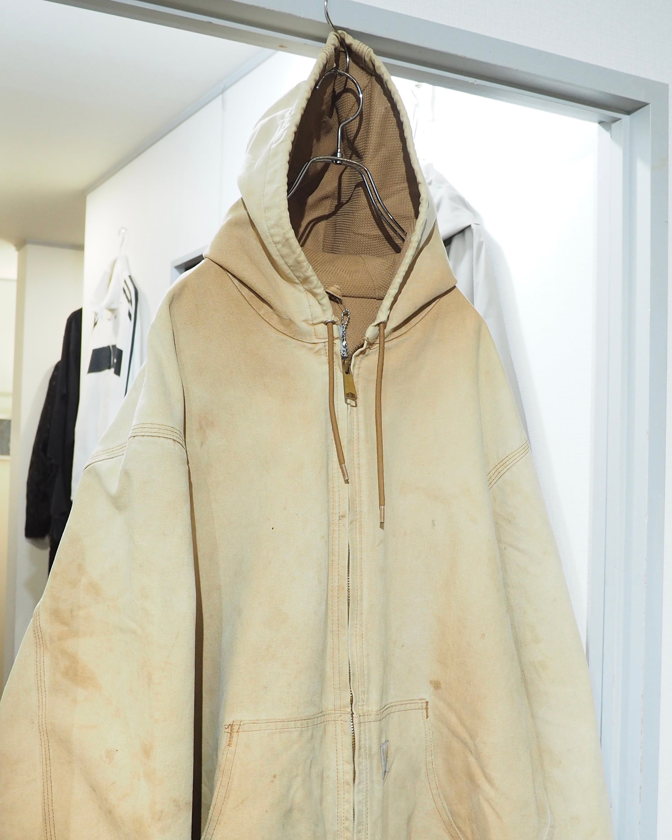 " Carhartt - 襤褸 " Beautiful Fade × Special Aging vintage Active jacket