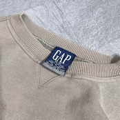 【神配色】オールドギャップ スウェット 90s 紺タグ ロゴ刺繍 一点物 極希少