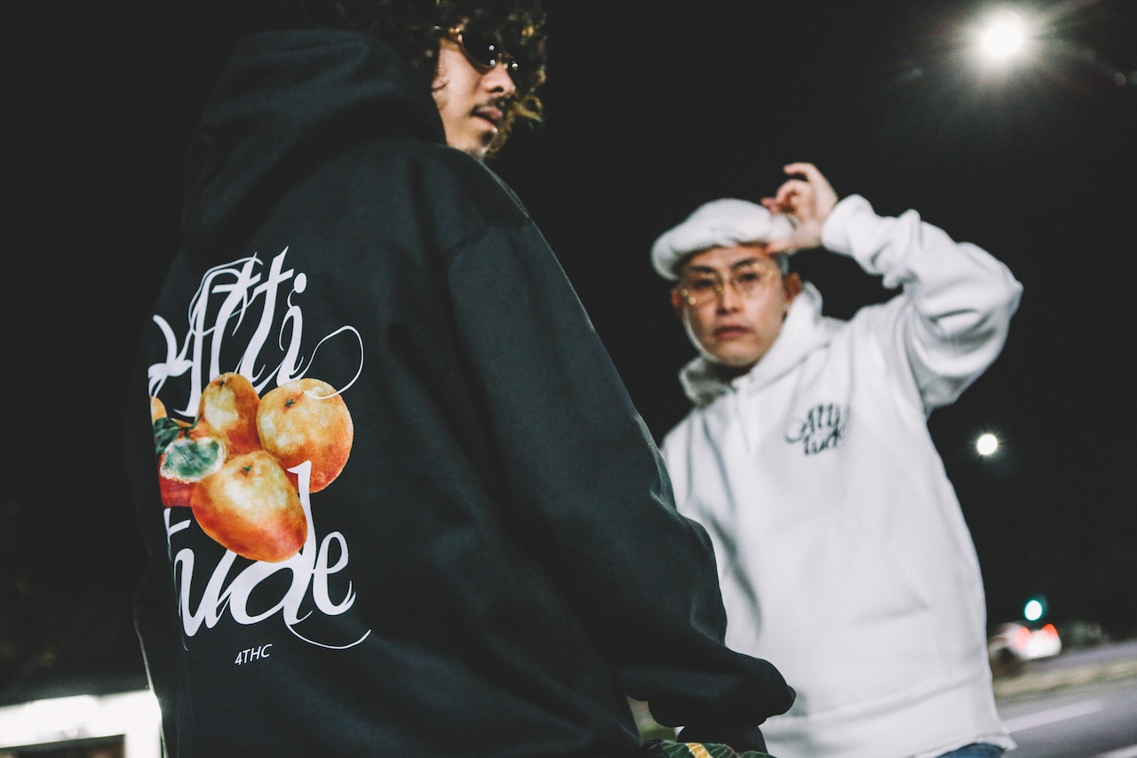 "ATTITUDE" 12.4oz Parka (White)