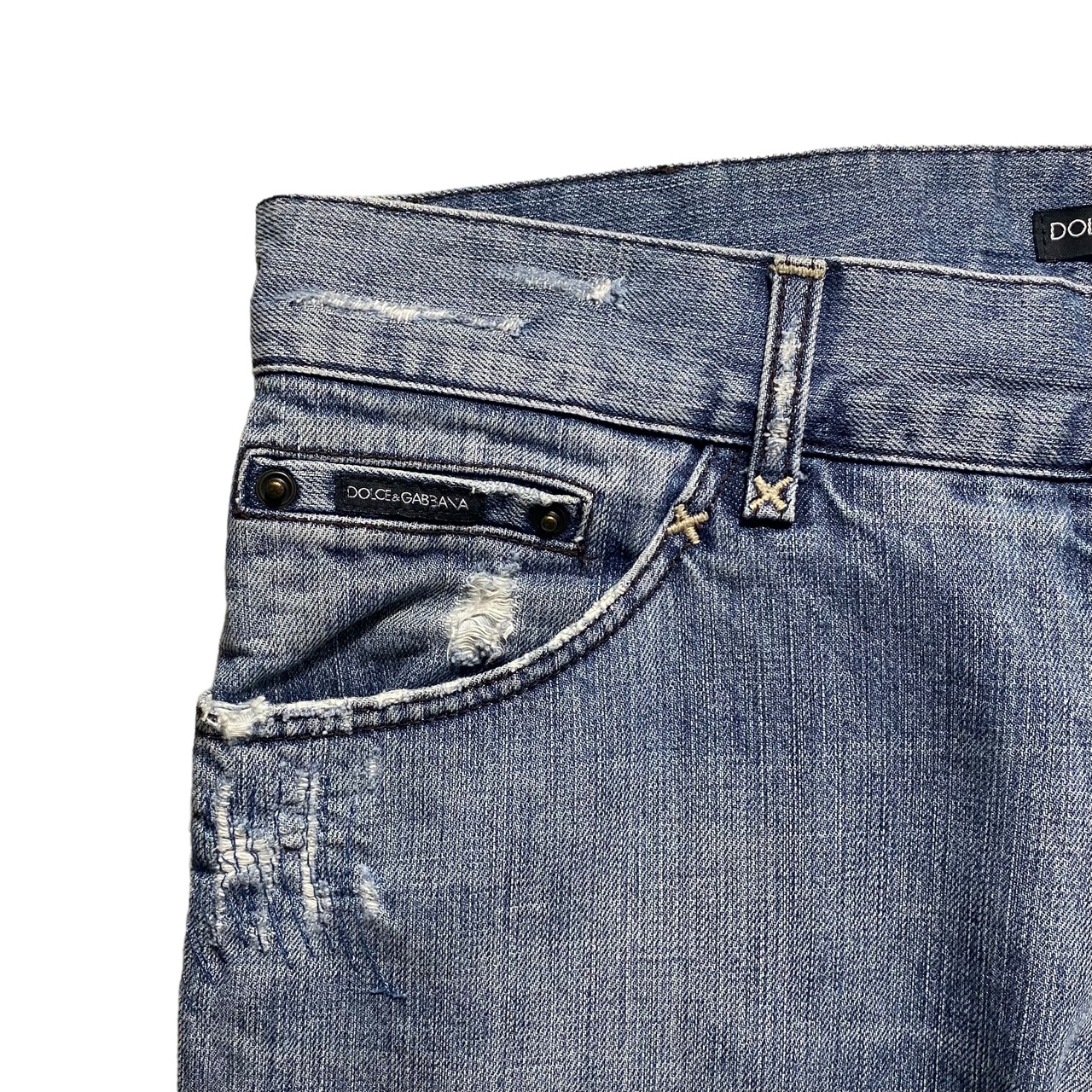 DOLCE&GABBANA denim shorts