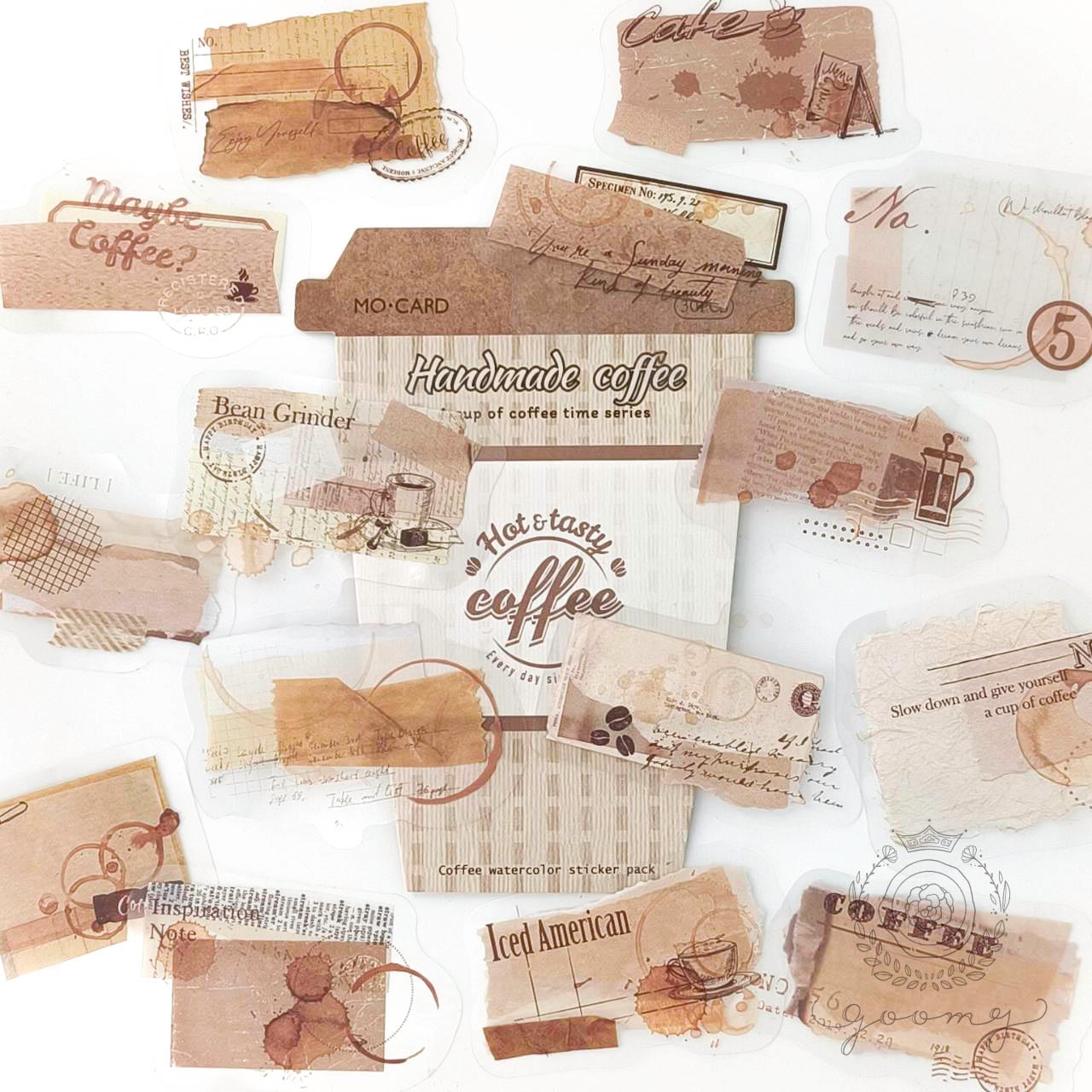 フレークシール A cup of coffee time 2 <S955>