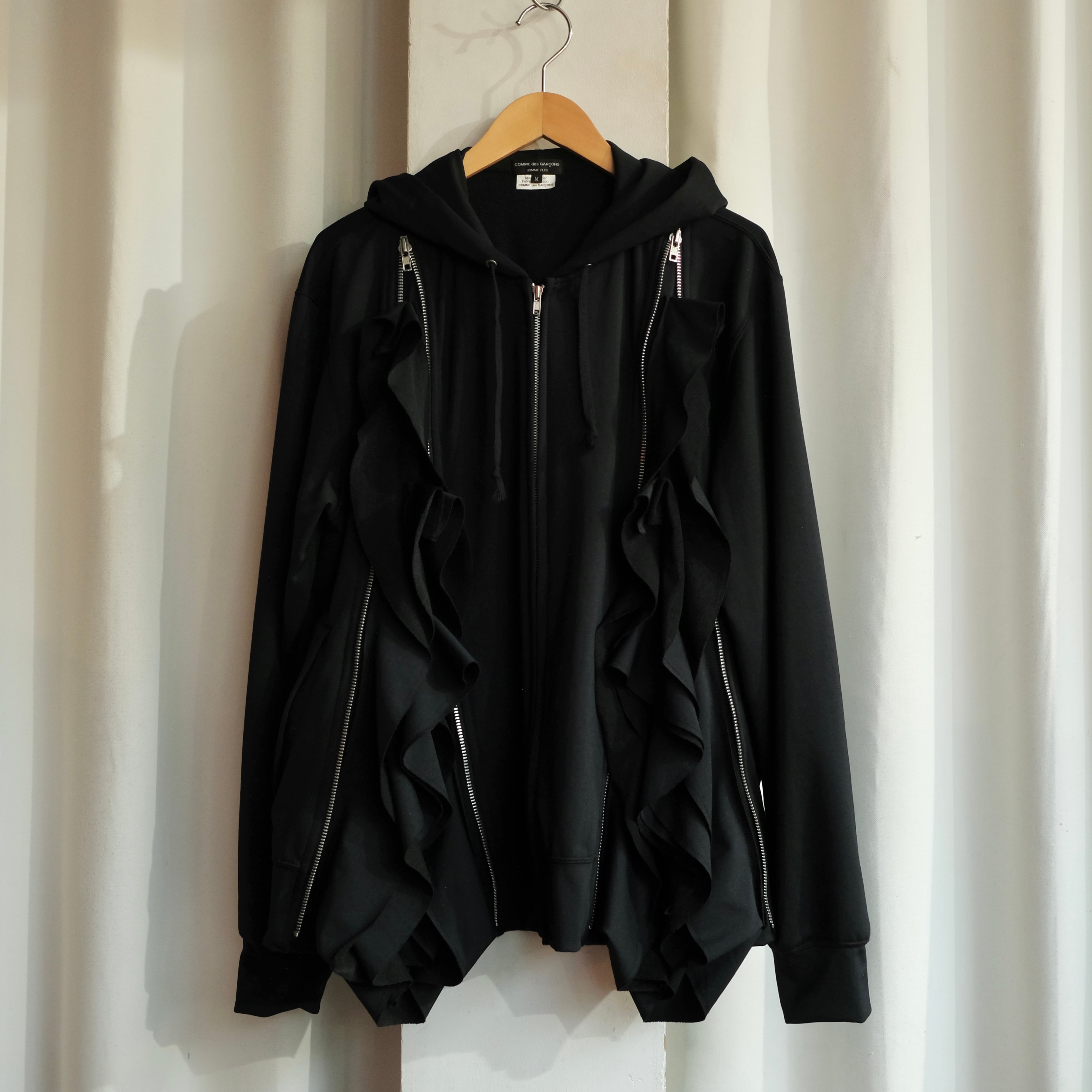COMME des GARCONS HOMME PLUS 26SS FRILL ZIP PARKA | safarionline