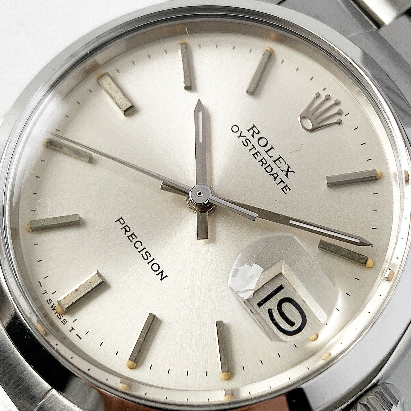 Rolex Oyster Date 6694 (53*****) Silver Dial | Nivram ヴィンテージ ...