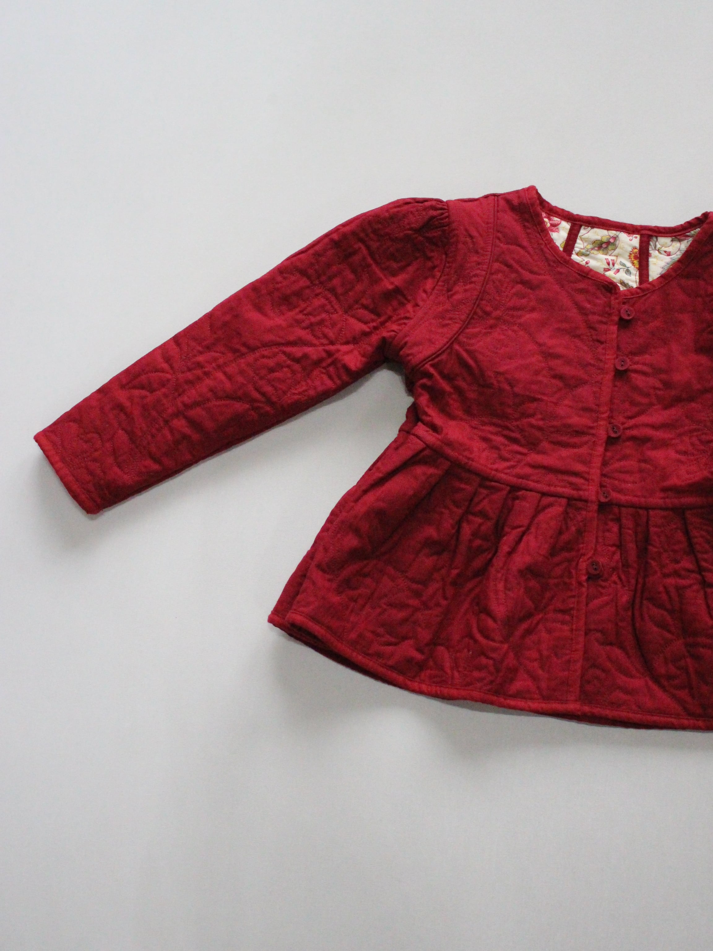 BONJOUR DIARY Quilted jacket Aline print 8-12y | RESONASON