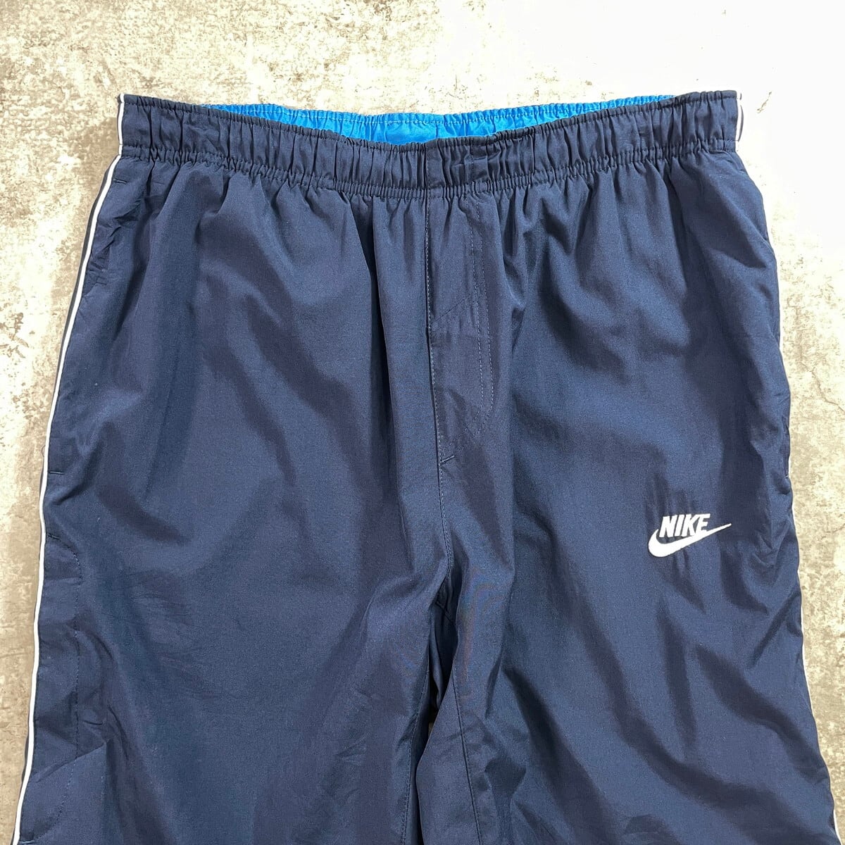 00年代 NIKE ナイキ 七分丈 クロップド ポリエステル トラックパンツ