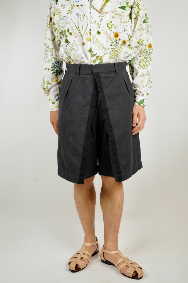 MAINU/Organic Cotton Amunzen Double Front Short Pants