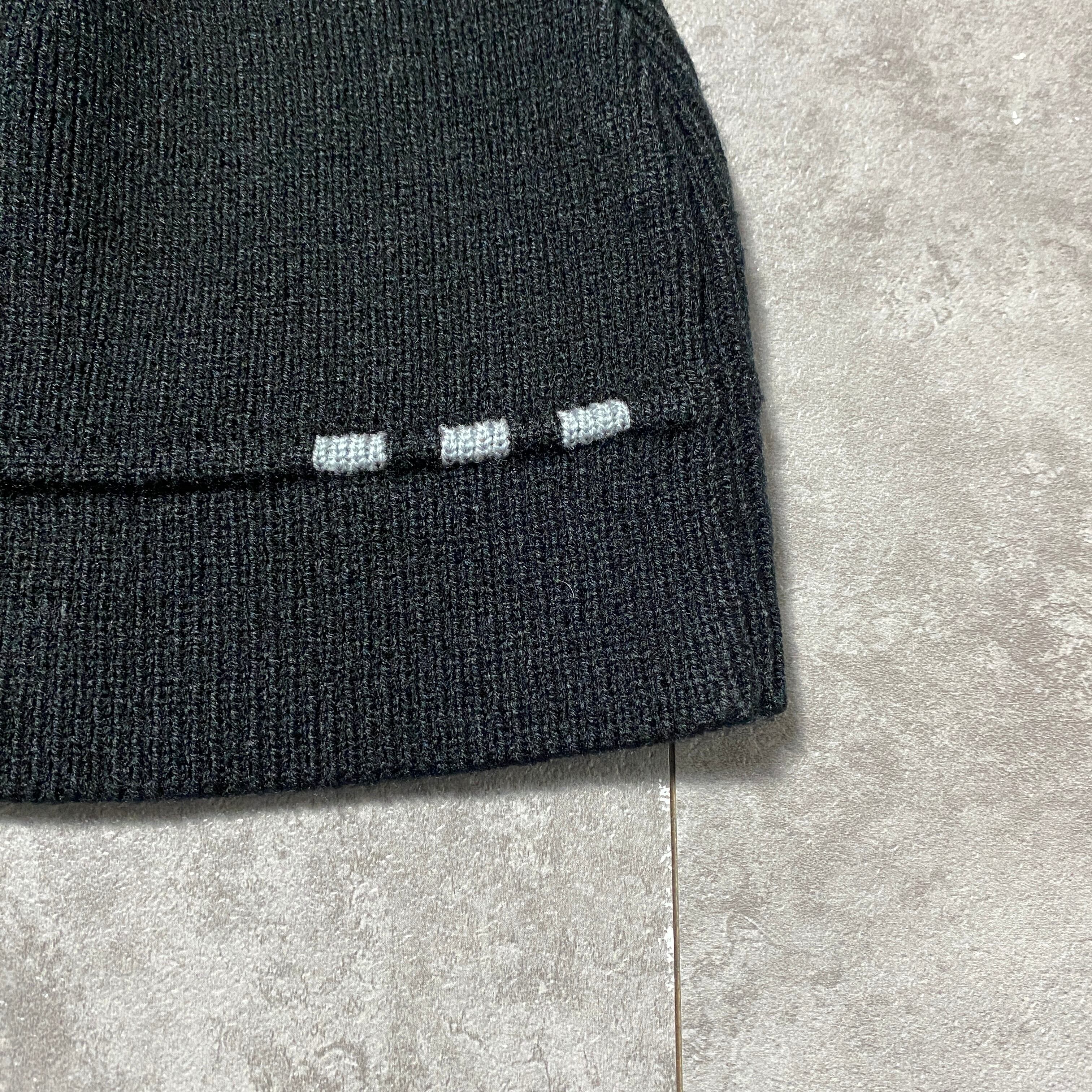 adidas アディダス 刺繍パフォーマンスロゴ ブラック 黒 ニット帽
