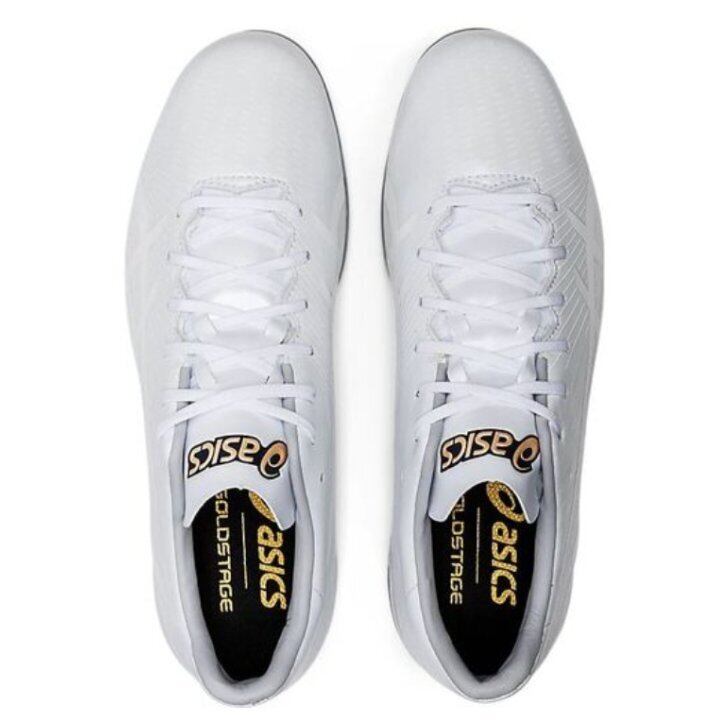アシックスゴールドステージオーダースパイク28cm 白スパ asics