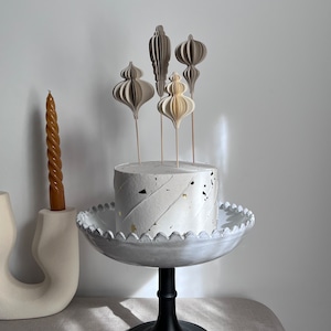 Ornament Cake Topper