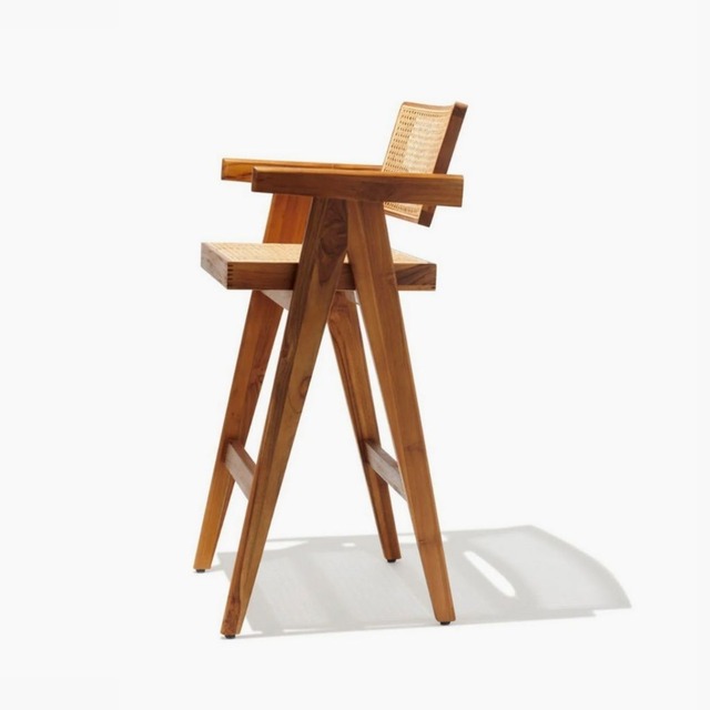 High Rattan Chair Teak / ハイラタンチェア チーク K03360W3