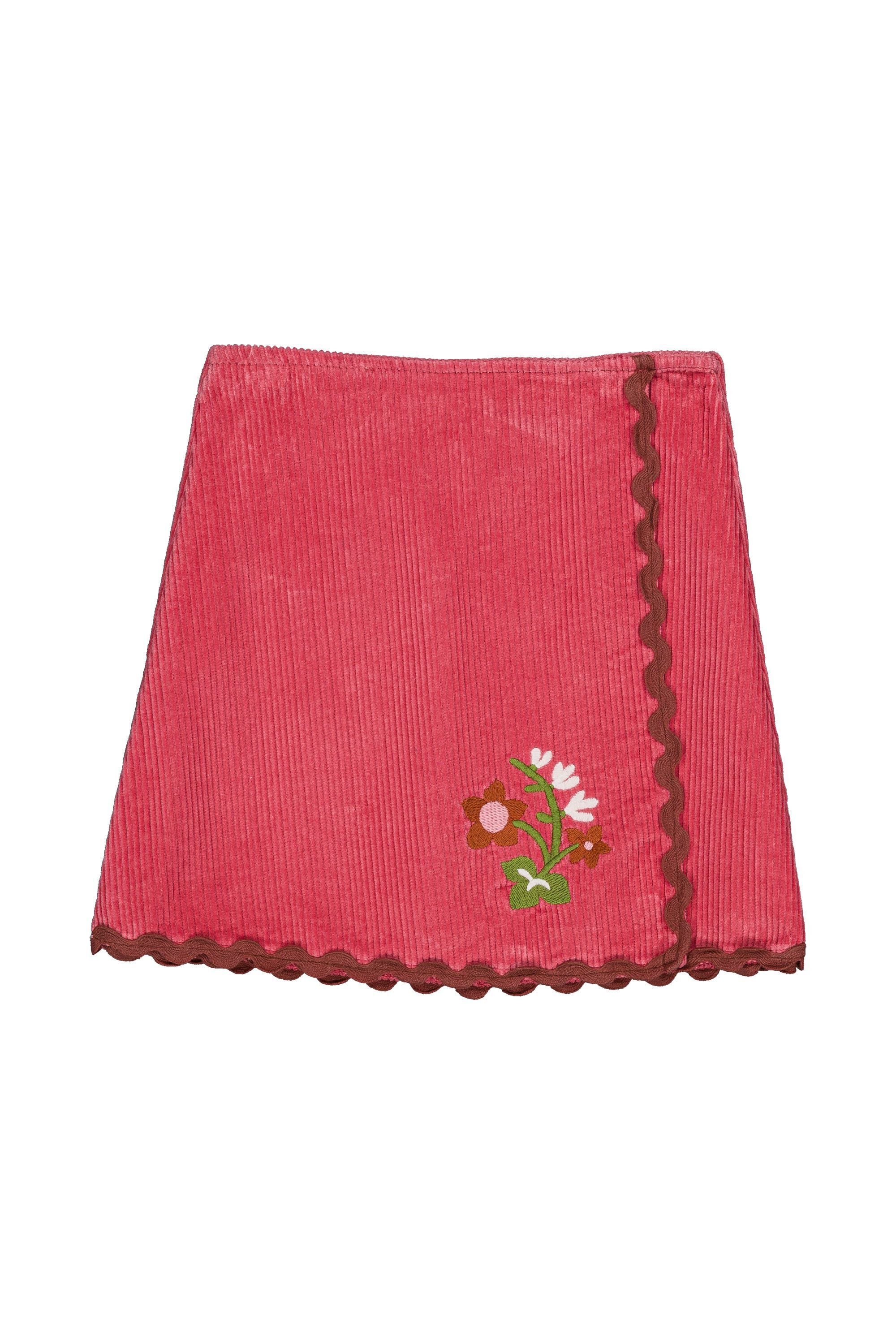【26AW】hello Simone(ハローシモーヌ)Scout skirt Desert Rose(4y/6y/8y)スカート ピンク