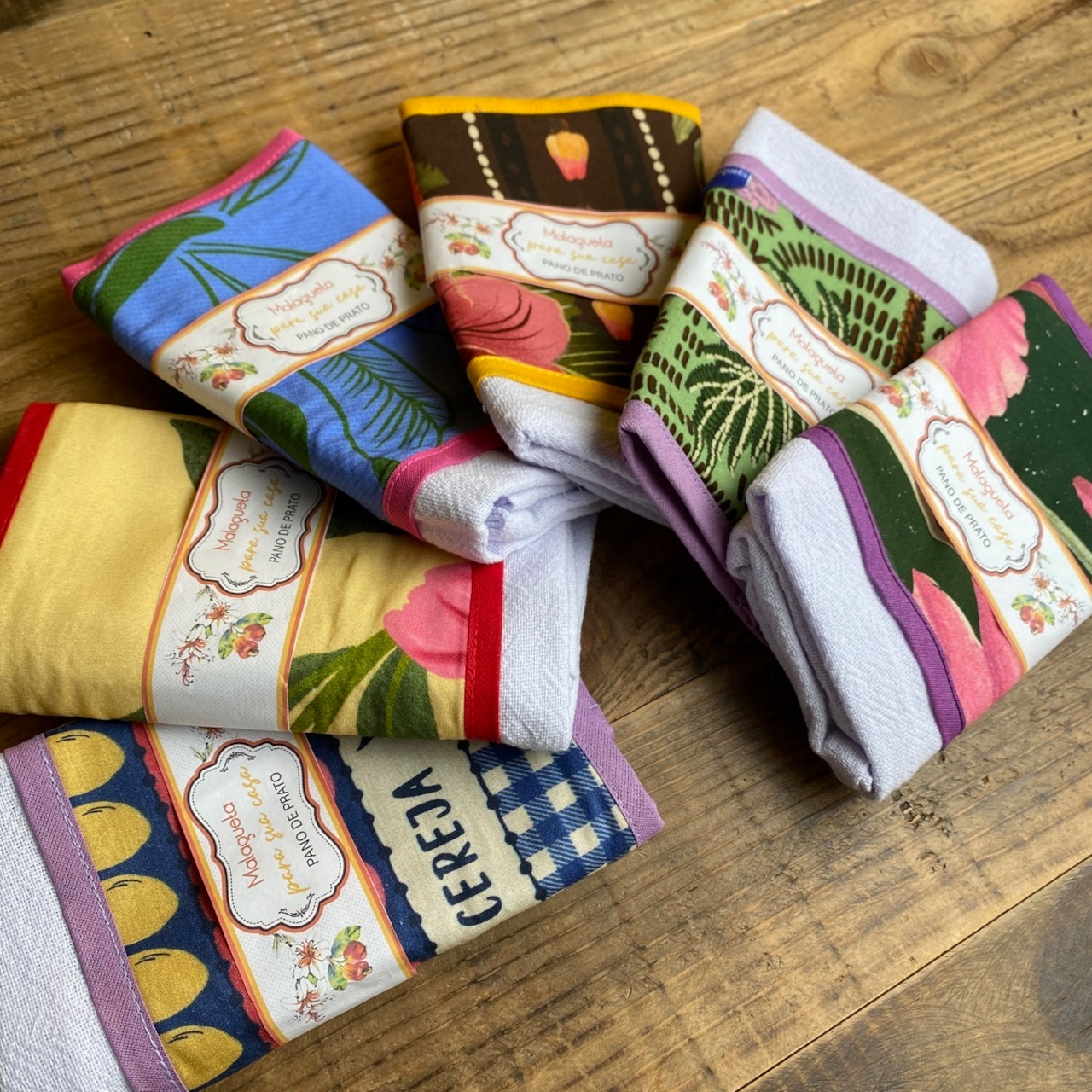 【MALAGUETA マラゲッタ】 PANO DE PRATO 布巾 ①