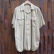 Vintage S / S Cotton Work Shirt [CREIGHTON] [1960s-] M