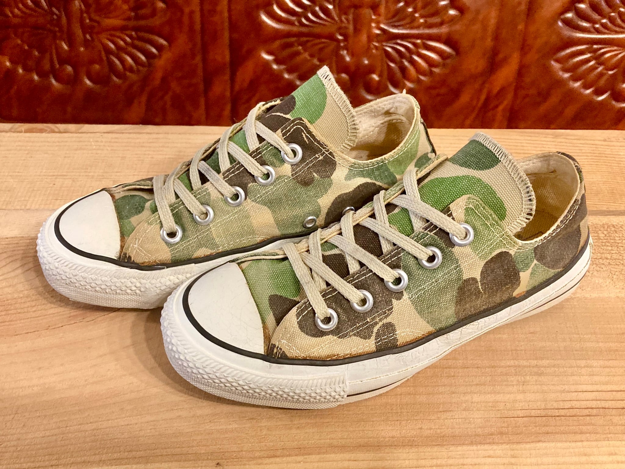converse（コンバース） ALL STAR CAMOUFLAGE（オールスターカモフラ ） 83カモ 迷彩柄 4 23cm 80s USA  237 | freestars powered by BASE