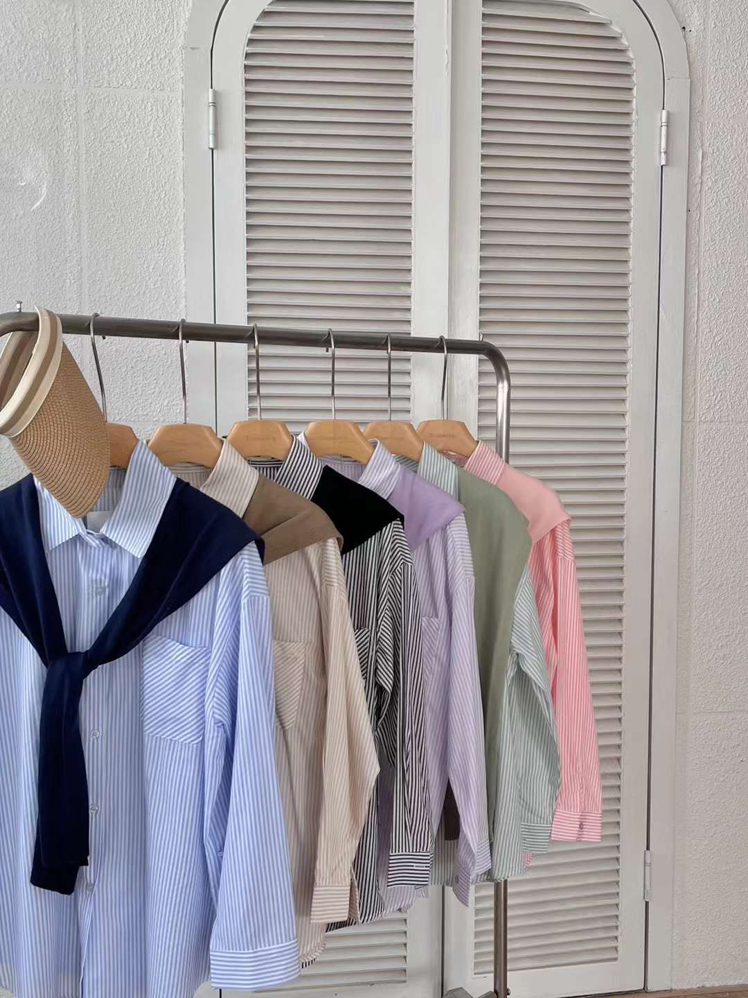 ストライプシャツ  AJ2085-2309