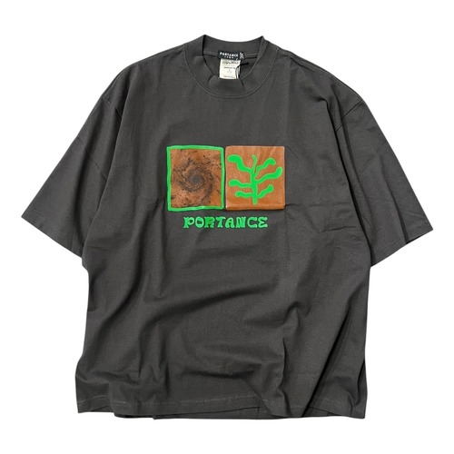PORTANCE / FIELD FORCE TEE FADED BLACK