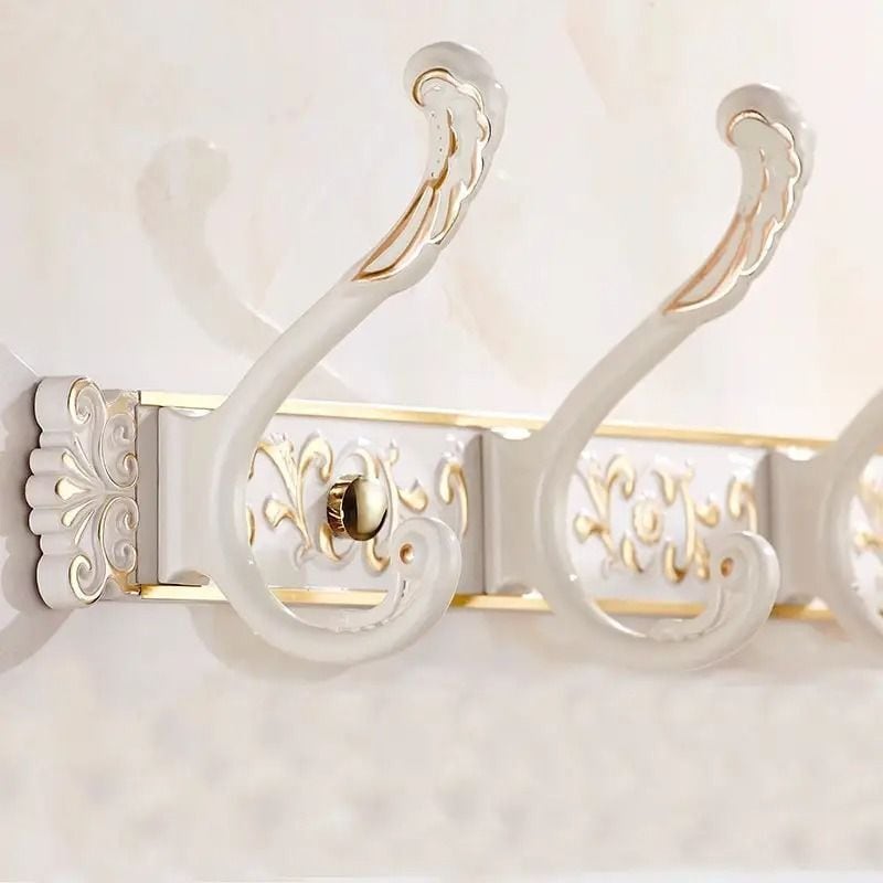 ウォールフック コートハンガー 壁掛けフック 5連フック おしゃれ