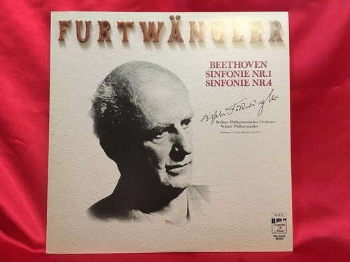 日盤フルトヴェングラー ベートーベン1&4番