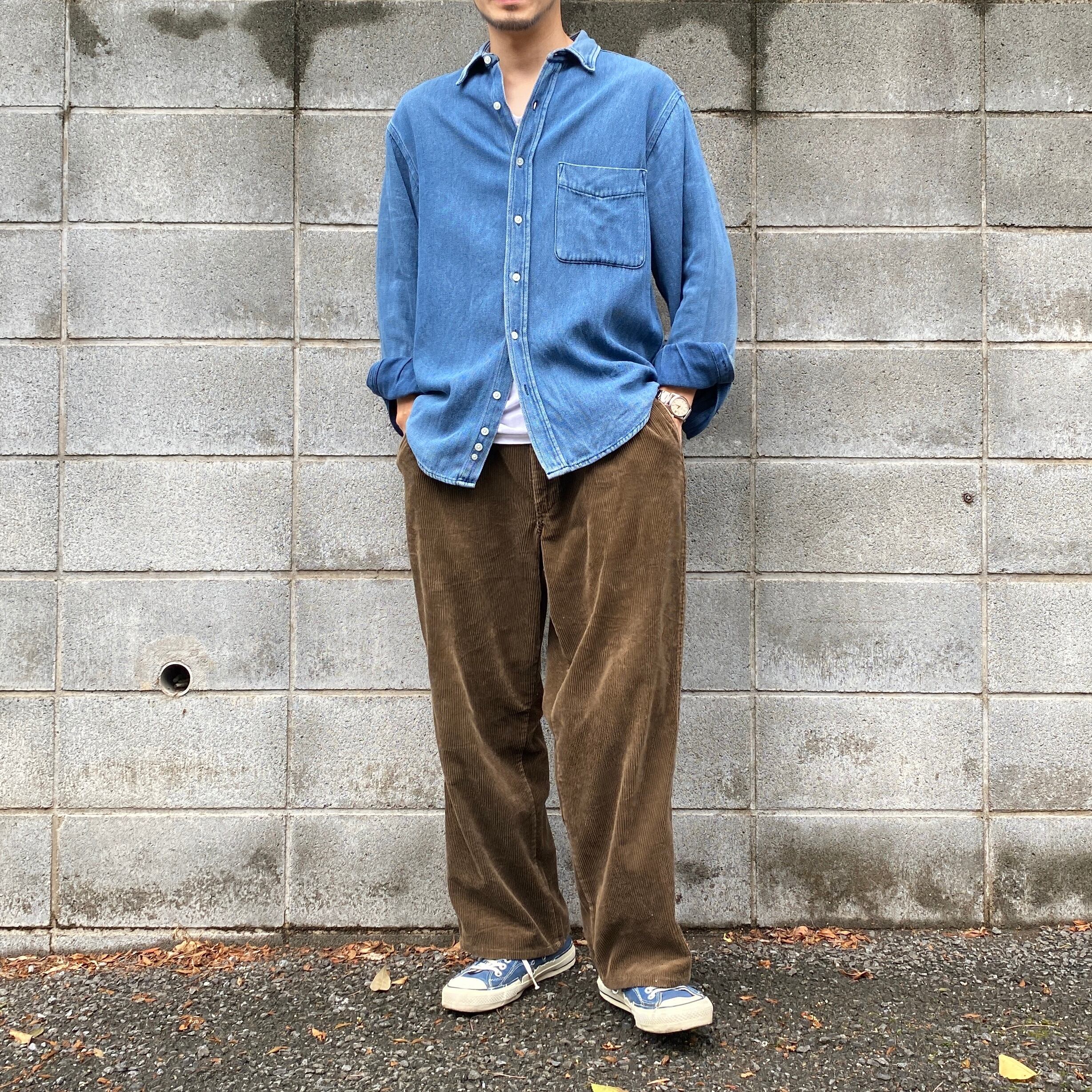 POLO COUNTRY / 80-90's 2tuck Corduroy Trouser / Made in USA /ポロ