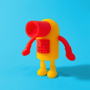 DOCAN_3D PRINT SERIES 01_RED×YELLOW
