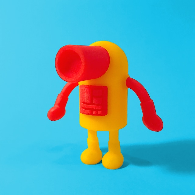 DOCAN_3D PRINT SERIES 01_RED×YELLOW