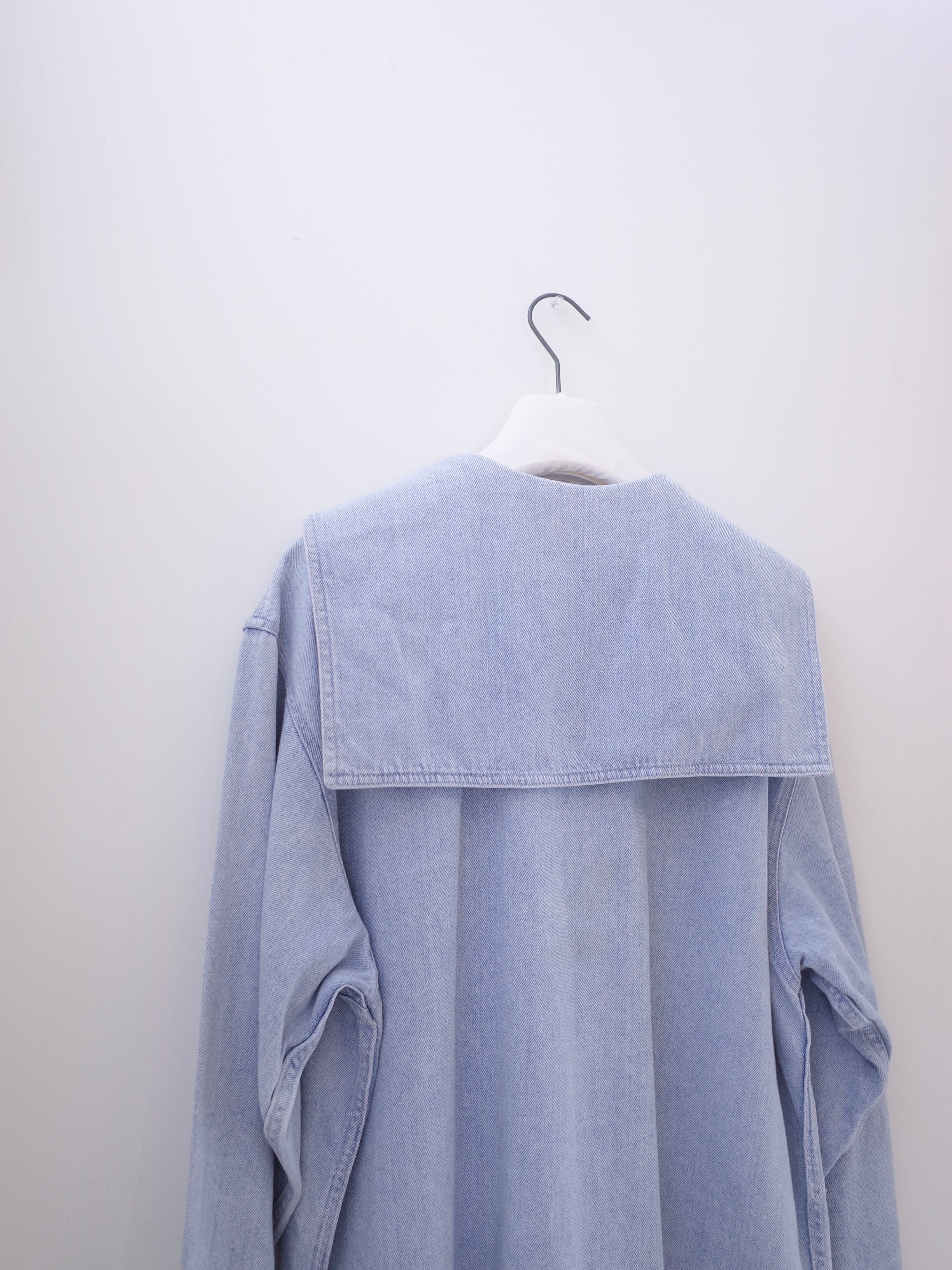 80-90s DOCKERS sailor collar denim jacket